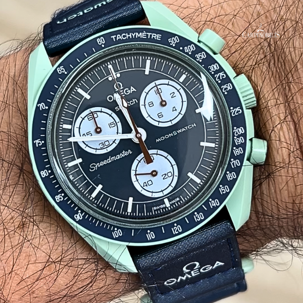 OMEGA SWATCH MOONSWATCH – MISSION ON EARTH