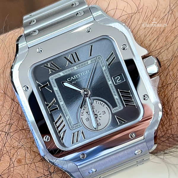 CARTIER SANTOS DE CARTIER STEEL