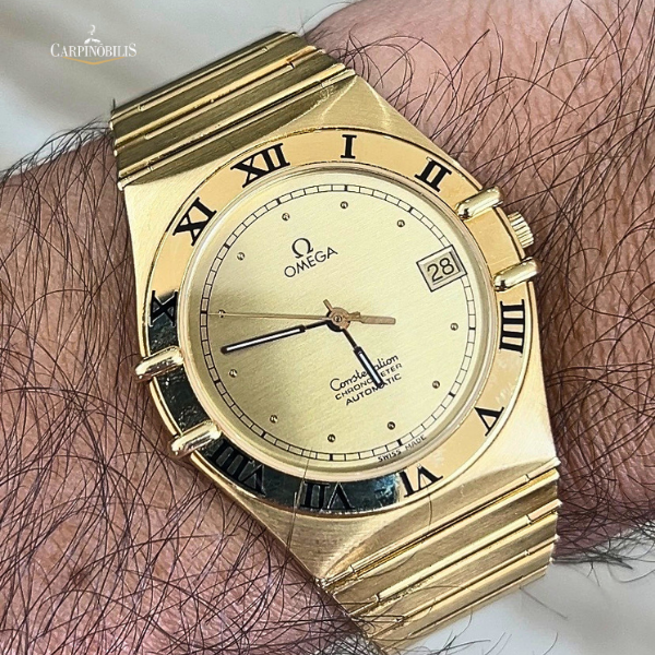 OMEGA CONSTELLATION GOLD DIAL