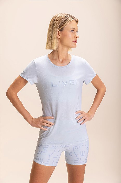 camiseta icon comfort live Moov fitness e cia