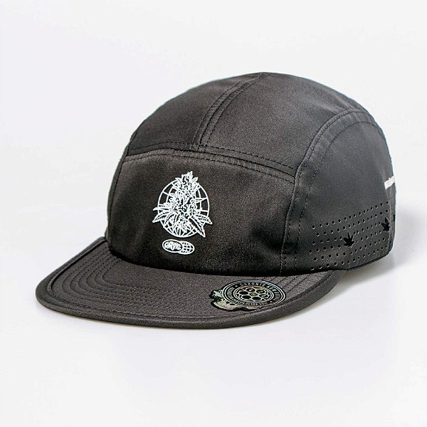 BONÉ FIVE PANEL CHRONIC ABA FLEXÍVEL PRETO