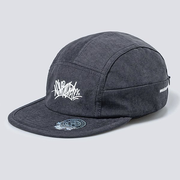 Boné Five Panel Chronic Preto Aba Flexivel Bolso Lateral