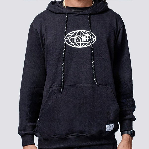 Moletom Chronic Algodão Foco na missão - Preto