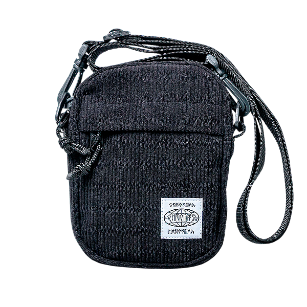 Shoulder Bag Chronic Veludo Bolsa Lateral Preto