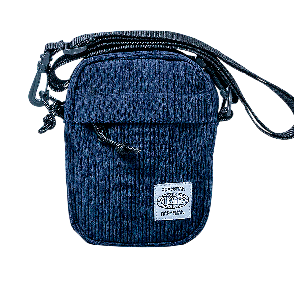 Shoulder Bag Chronic Veludo Bolsa Lateral Azul