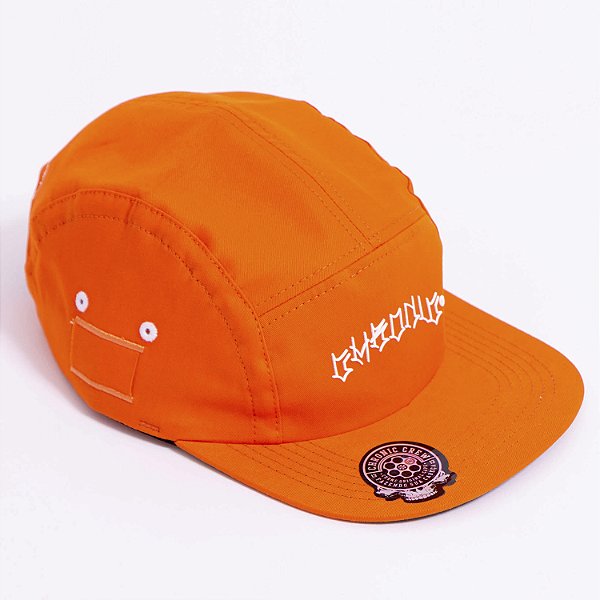 Bone Five Panel Chronic Logo Frontal 5 Panel Laranja