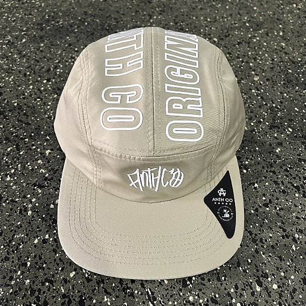 Bone Five Panel Anth Co Original Fita Traseira 5 Panel Bege