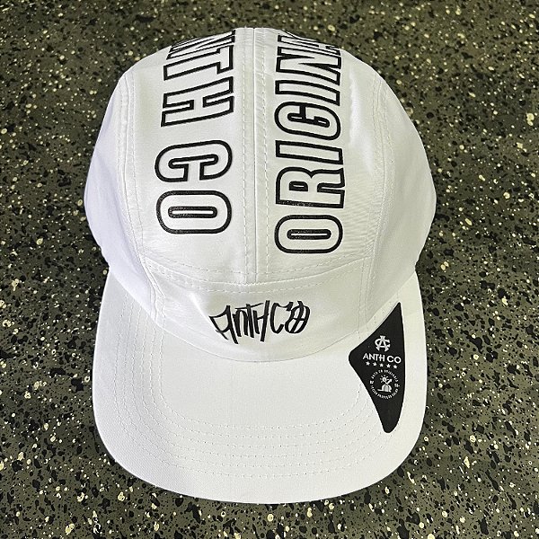 Bone Five Panel Anth Co Fita Ajustável 5 Panel Branco Silk