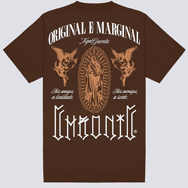 Camiseta Chronic Oversized Rugby Guardalupe Marrom