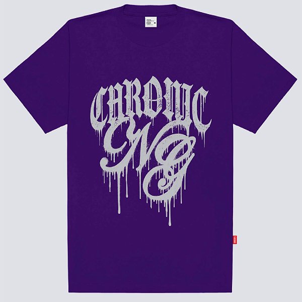 Camiseta Chronic NG Oversized Roxa