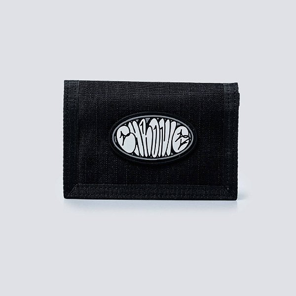Carteira Chronic Tag Bomb Fecho Velcro Preta