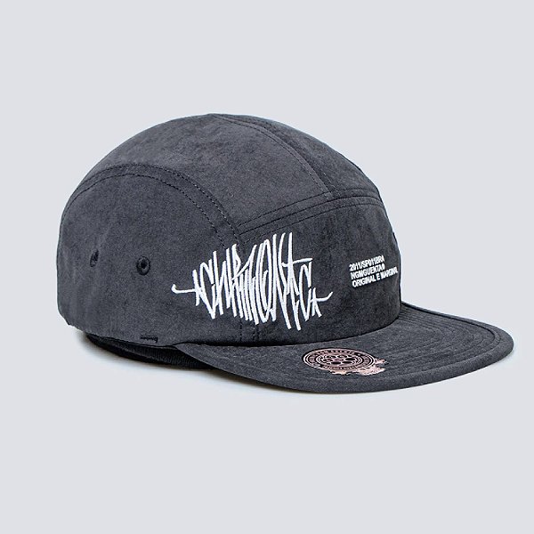 Bone Chronic Aba Flex Logo Bordado Preto
