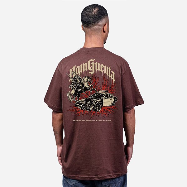 Camiseta Chronic São Jorge Original Marrom