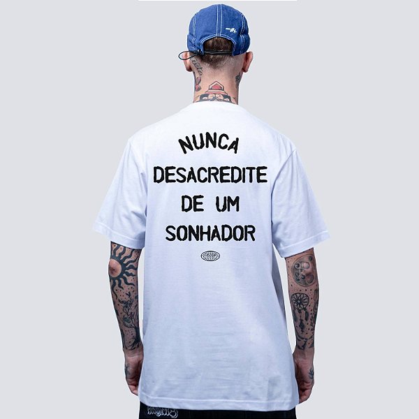 Camiseta Chronic Sonhador Original Branca