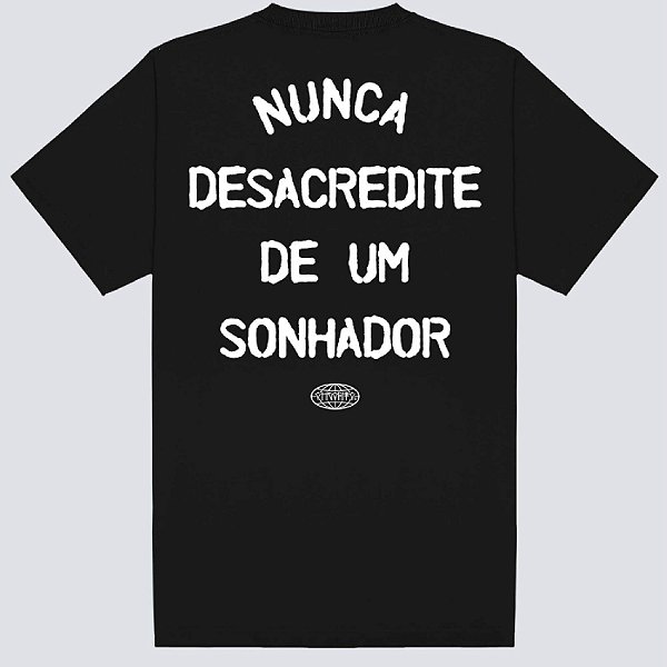 Camiseta Chronic Sonhador Original Preto