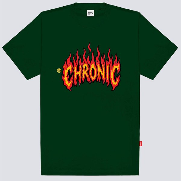 Camiseta Chronic Flame Original Verde