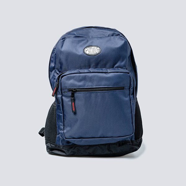 Mochila Chronic Patch  Emborrachado Azul Marinho Original