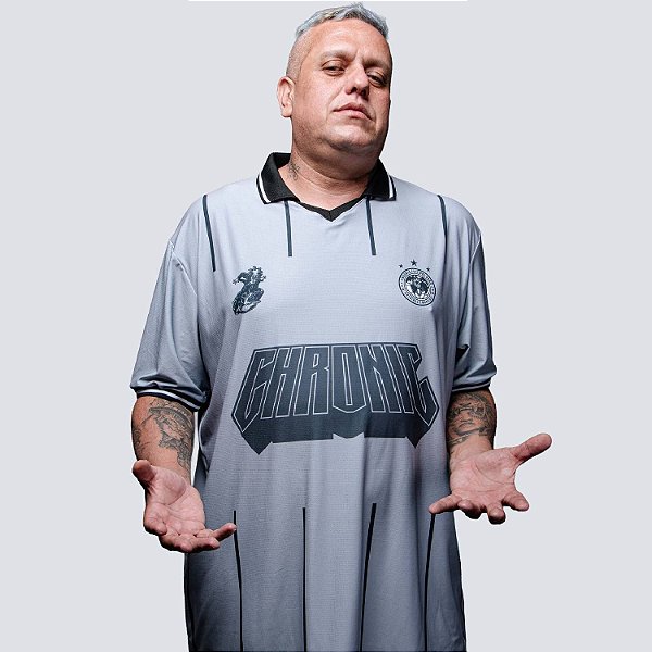 Camiseta de Time Chronic Plus Size Palhaço Gang Cidade em Chamas