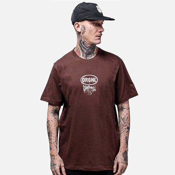 Camiseta Chronic Pantera Marginal Original Marrom