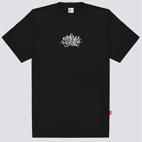 Camiseta Chronic Logo Bordado Preto Original