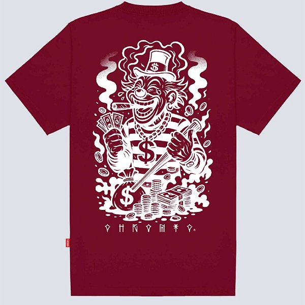 Camiseta Chronic Joker Rich Original Vermelho