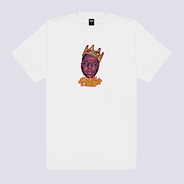 Camiseta Chronic King Notorious Original Branca