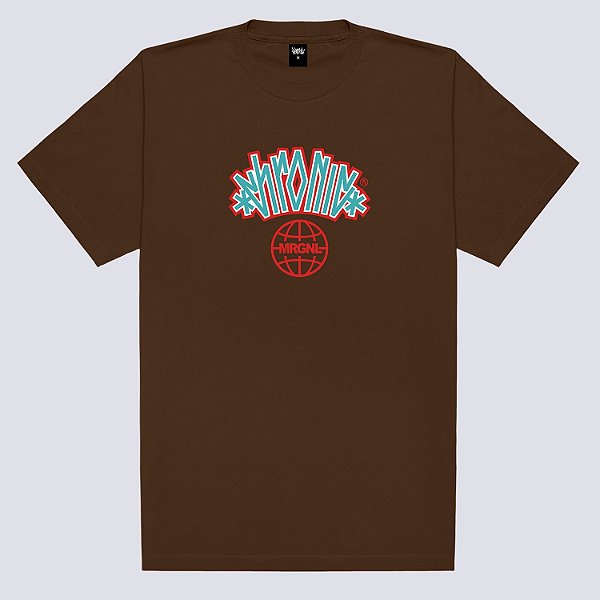 Camiseta Chronic World Chronic Original Marrom