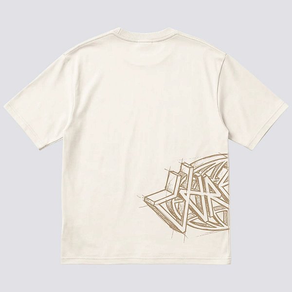 Camiseta Chronic Graffiti Side Bege Original