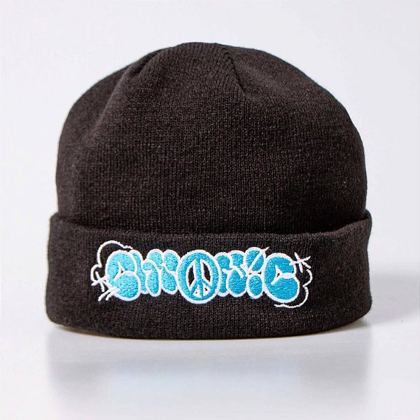 Touca Gorro Chonic Logo Bordado Preto