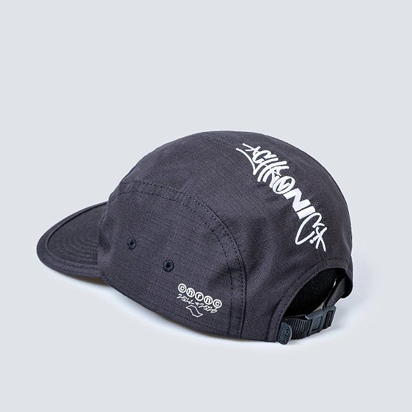 Bone Five Panel Chronic Spray Tag Preto Original