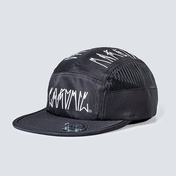 Bone Five Panel Chronic Graffiti Mesh Preto Original