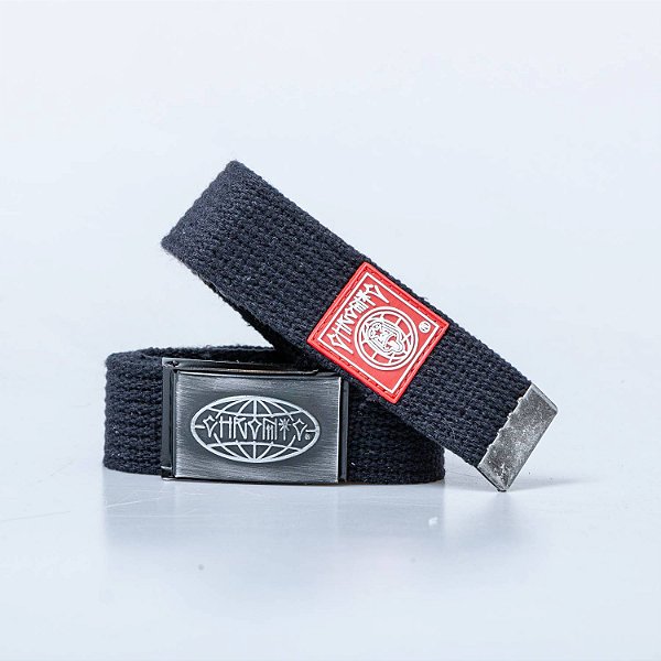 Cinto Tag Spray Chronic Fivela de Metal Tag World Preto