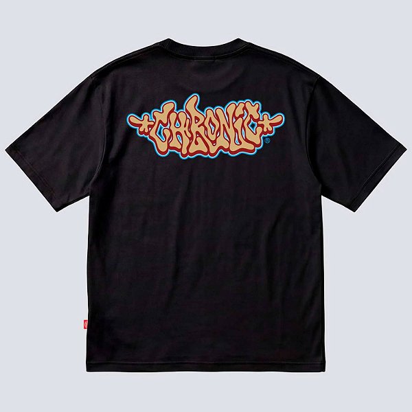 Camiseta Chronic Bubble Tag Preto Original