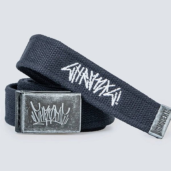 Cinto Chronic Fivela de Metal Street Urban Preto