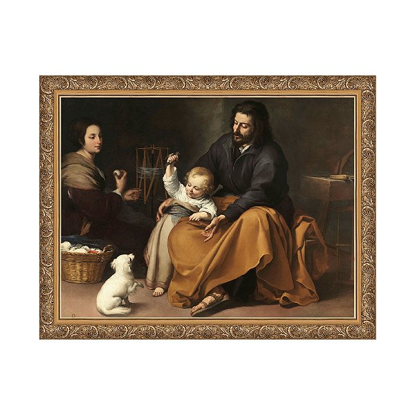 A Sagrada Fámilia com Passarinho