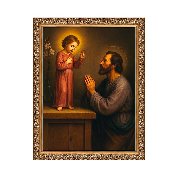 São José e o Menino Jesus