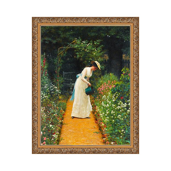 Senhora no Jardim