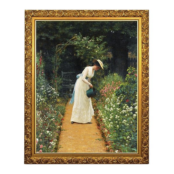 Senhora no Jardim