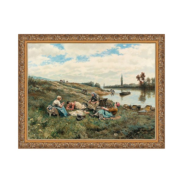 Après Un Déjeuner; Bords de la Seine