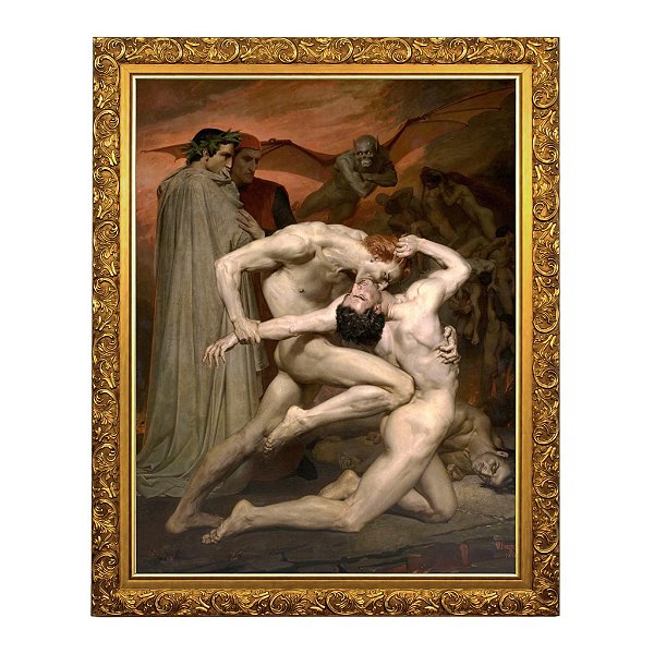Dante e Virgílio no Inferno