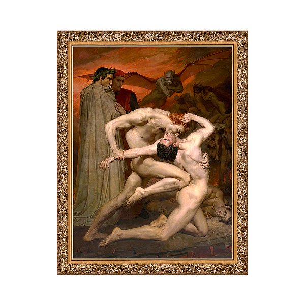 Dante e Virgílio no Inferno