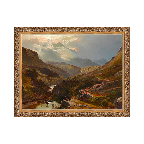 Na estrada para Loch Turret, Crieff