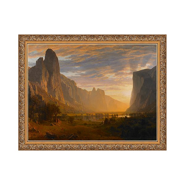 Olhando para o Vale de Yosemite, Califórnia