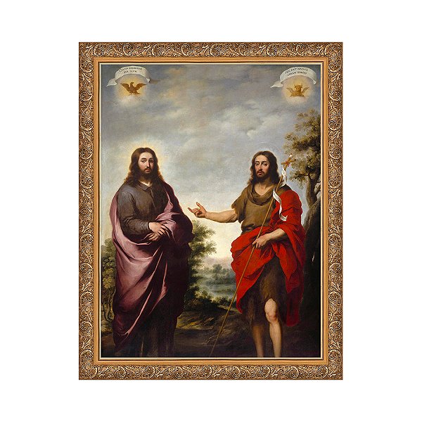 São João Batista apontando para Cristo
