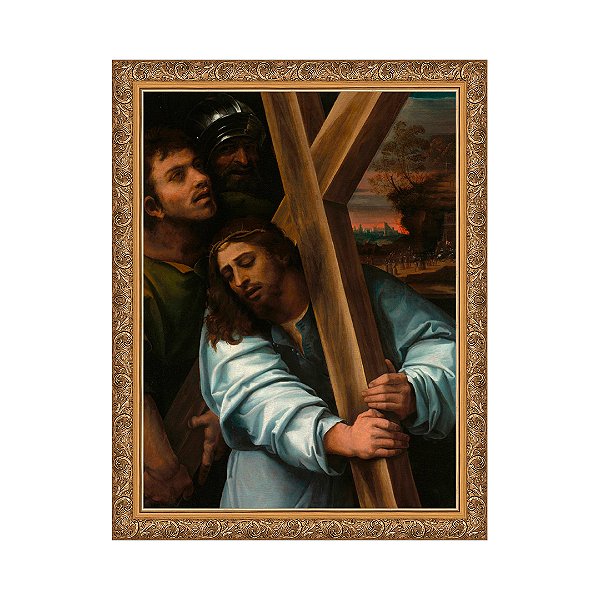 Cristo carregando a cruz