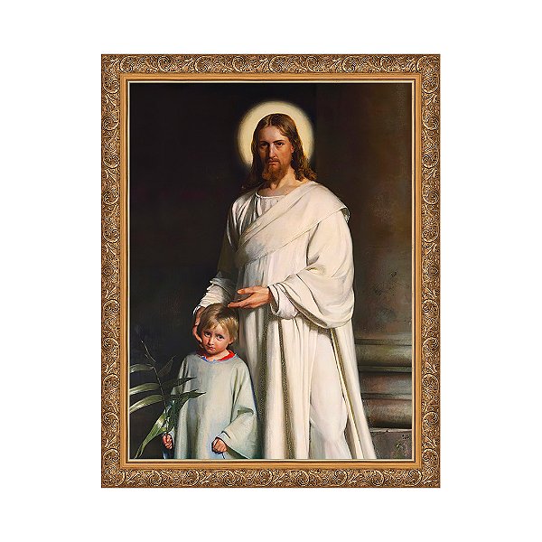 Cristo abençoando a criança