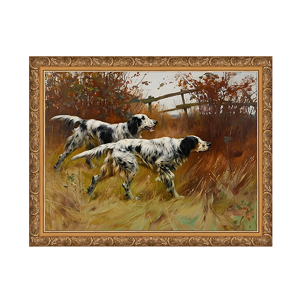 Dois setters ingleses