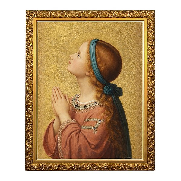 A Virgem Maria menina