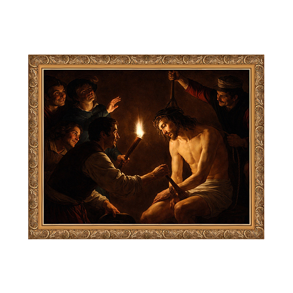 A zombaria de Cristo (cerca de 1617)