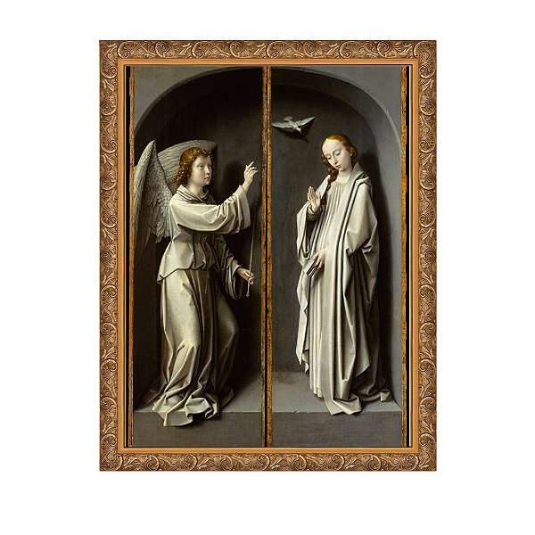 Arcanjo Gabriel; A Virgem Anunciada